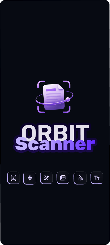 Orbit Scanner Splash Screen